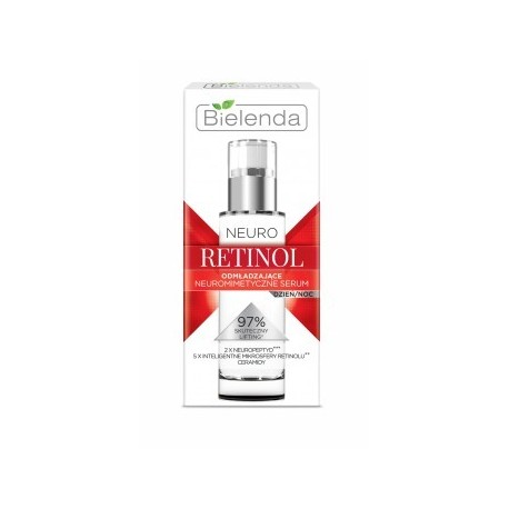 Bielenda Neuro Retinol // Odmladzajace neuromimetyczne SERUM dzien/noc // 97% skuteczny lifting