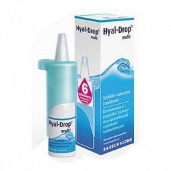 Hyal-Drop multi / Szybkie i naturalne nawilzenie /KROPLE DO OCZU / Do stosowania w przypadku suchosci" oczu"