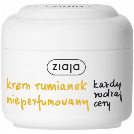 Ziaja krem RUMIANEK nieperfumowany 50 ml // Kazdy rodzaj cery