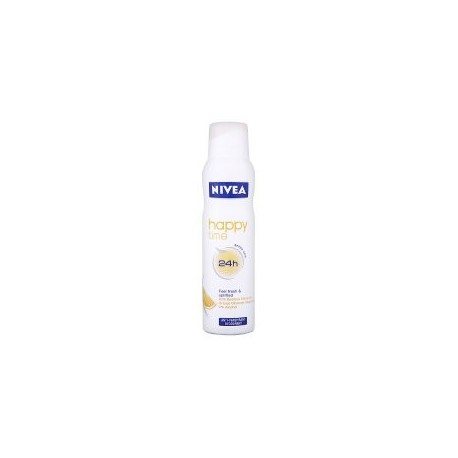 NIVEA anti-transpirant for women HAPPY TIME // with bamboo extract and Orange scent  // shower freshness // 24h