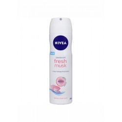 Nivea deodorant for women // FRESH MUSK long-lasting freshness 48h // modern musk scent