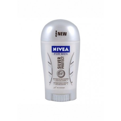 NIVEA MEN anti-perspirant w sztyfcie // SILVER PROTECT 48h // Antybakteryjna ochrona