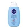 NIVEA BABY Ochronny szampon i plyn do kapieli 2w1 /od 1 dnia zycia / nie szczypie w oczy / 0% alkoholu,parabenow i barwnikow