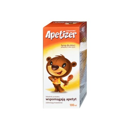 APETIZER Syrop dla dzieci wspomaga apetyt 100ml