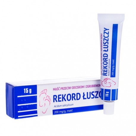 REKORD LUSZCZYCY Masc przeciw odciskom i zgrubieniom skory // 15g