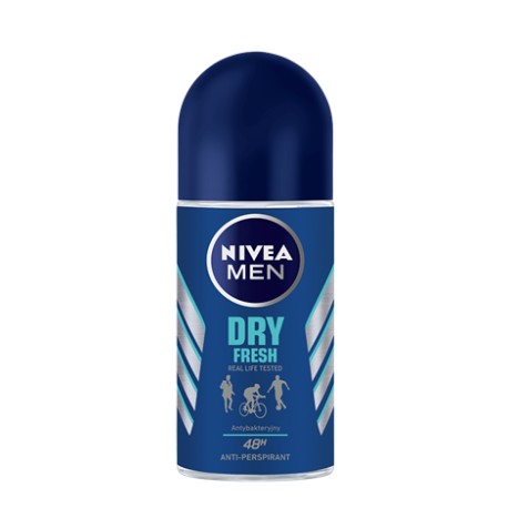 NIVEA MEN DRY FRESH 48  h anti-perpirant roll-on // antybakteryjny