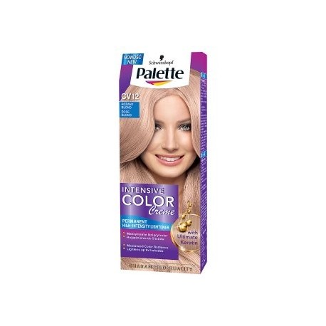 PALETTE Intensive color Creme CV12 ROZANY BLOND // Maksymalny lsniacy kolor, rozjasniacz do 5 tonow