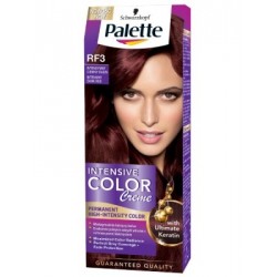 PALETTE INTENSIVE COLOR RF3 Intensywny Ciemny Rubin /Maksymalnie lsniacy kolor,doskonale pokrycie siwych wlosow