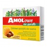 AMOLowe na gardlo /Ziolowe pastylki do ssania z miodem i witamina C/Prawoslaz,tymianek,mentol,nawilzaja,oslaniaja,lagodza gardlo