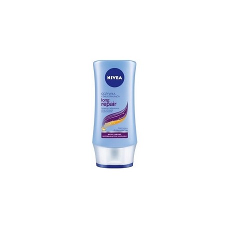 NIVEA LONG REPAIR Odzywka Odbudowujaca / Pielegnuje i odbudowuje wlosy od nasady az po koncowki / Wlosy lamliwe