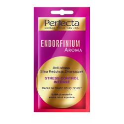 Perfecta ENDORFINIUM AROMA// Anti- stress Silna redukcja zmarszczek// Maska na twarz, szyje i dekold//STRESS CONTROL INTENSE