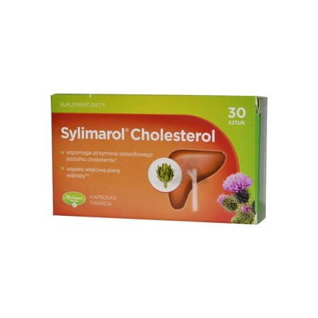 SYLIMAROL CHOLESTEROL// Wspomaga utrzymanie prawidlowego poziomu cholesterolu, Wspiera wlasciwa prace watroby