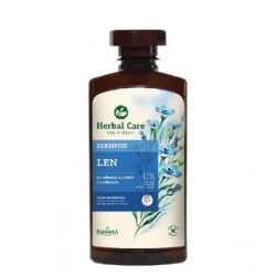 Farmona Herbal Care // Szampon LEN do wlosow suchych i lamliwych / 0% barwnikow,parabenow, alkoholu etylowego