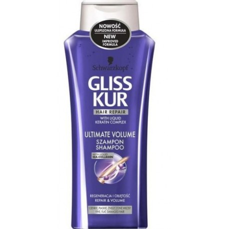 Glis Kur Ultimate Volume // Szampon Regeneracja i Objetosc // cienkie, plaskie, zniszczone wlosy
