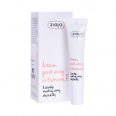 ZIAJA // Krem Pod Oczy Witamina E / Kazdy rodzaj dojrzalej cery 15ml