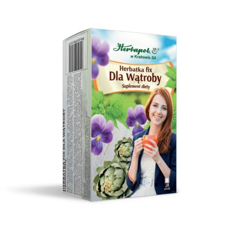 Herbatka fix DLA WATROBY // Herbapol