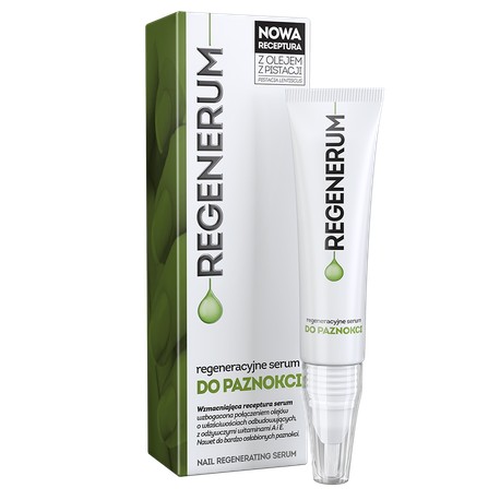 REGENERUM REGENERACYJNE SERUM DO PAZNOKCI / wzmacnia plytke paznokcia zapobiegajac jej rozdwajaniu