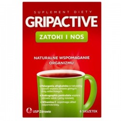 GRIPACTIVE//Zatoki i nos// 6 saszetek