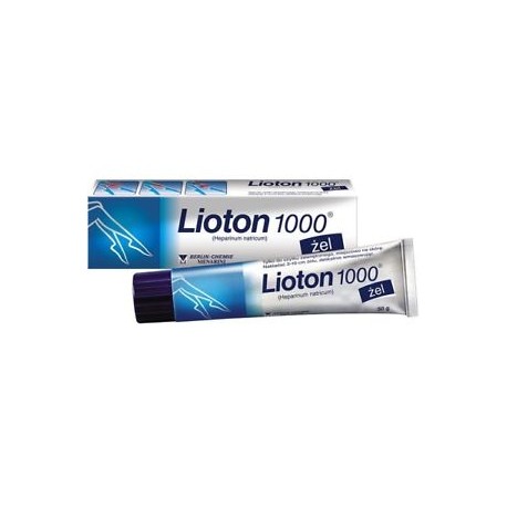 Lioton 1000, 8,5 mg/g // żel, 30 g