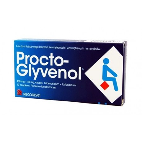 PROCTO-GLYVENOL // Miejscowe leczenie zewnetrznych i wewnetrznych hemoroidow.