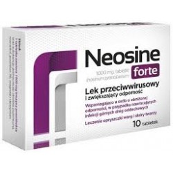 NEOSINE FORTE 1000 mg // Lek Przeciwwirusowy i Zwiekszajacy Odpornosc //10 tab.