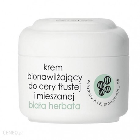 ZIAJA krem bionawilzajacy do cery tlustej i mieszanej BIALA HERBATA