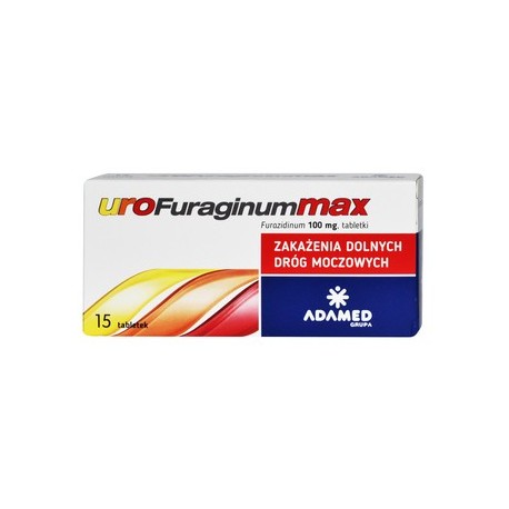 UROFuraginumMAX // Zakazenia dolnych drog moczowych // 15 tabletek