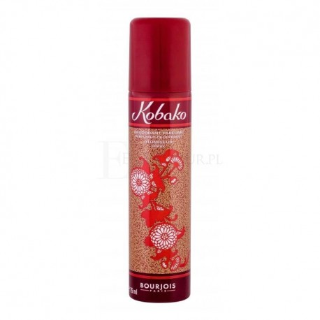 KOBAKO BOURJOIS Paris // dezodorant perfumowany dla kobiet // spray 75 ml .