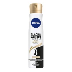 BLACK & WHITE INVISIBLE SILKY SMOOTH ANTYPERSPIRANT ROLL-ON