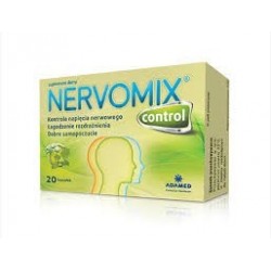 NERVOMIX Control // Kontrola napiecia nerwowego, lagodzenie rozdraznienia, dobre samopoczucie