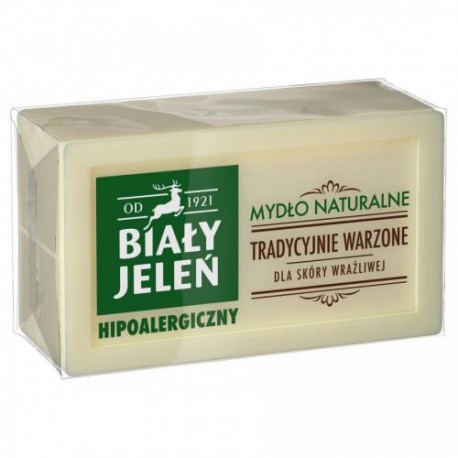 BIALY JELEN Mydlo Naturalne Hipoalergiczne// Tradycyjnie Warzone
