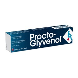 Procto-Glyvenol Krem doodbytniczy // lek do leczenia hemoroidow, dziala przeciwzapalnie, przeciwbolowo, przeciwswiadowo