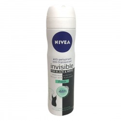 NIVEA anti-perspirant for women INVISIBLE FRESH For black and white // Przeciw bialym sladom , przeciw zoltym plamom