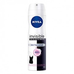 NIVEA anti-perspirant for women INVISIBLE CLEAR For black and white // Przeciw bialym sladom. przeciw zoltym plamom