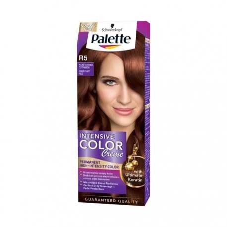 PALETTE INTENSIVE COLOR R5 Kasztanowa Czerwien /Maksymalnie lsniacy kolor,doskonale pokrycie siwych wlosow