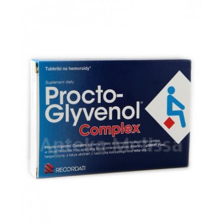 Procto-Glyvenol complex // tabletki na hemoroidy 30 sztuk // do stosowania doustnego