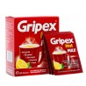 GRIPEX HOT MAX // Lek przeciw objawom przeziebienia // 8 saszetek // bol gardla, garaczka, bol glowy, katar, bol miesni