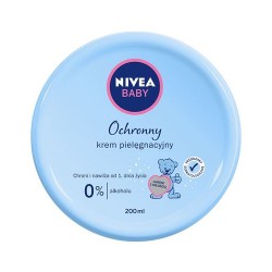 NIVEA BABY Delikatny krem pielegnacyjny // Hipoalergiczny // Nawilza i pielegnuje skore twarzy i ciala