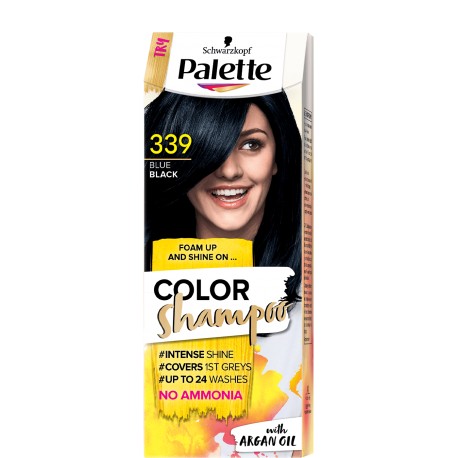 PALETTE COLOR SHAMPOO 339  Granatowa Czern