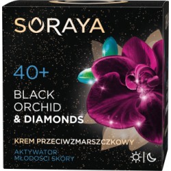 Soraya BLACK ORCHID & DIAMONDS 40+ // Krem Przeciwzmarszczkowy - aktywator mlodosci skory // na dzien i noc