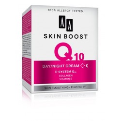AA Skin Boost Q10 // day/night cream // E-system Q10, collagen, vitamin E // 100% allergy tested // 50ml