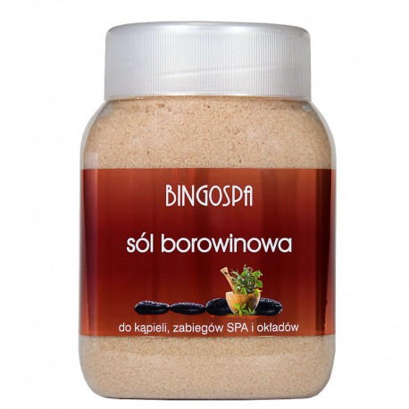 BingoSpa Sól borowinowa // do kapieli, zabiegow SPA i okladow // 1350g