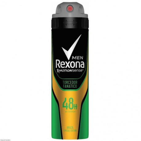Rexona MEN Motionsense TORCEDOR FANATICO // anti-perspirant 48h protection // Brazil special edition