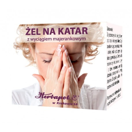 ZEL NA KATAR z wyciagiem majerankowym - Herbapol // 15g