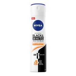 Nivea BLACK & WHITE INVISIBLE Ultimate Impact // x5 anti odour, sweat, stains, residues, irritation // 48h protection