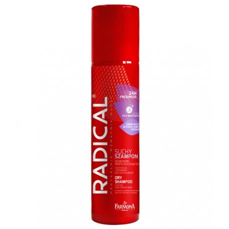Farmona Radical SUCHY SZAMPON do wlosow przetluszczajacych sie // zmniejsza wydzielanie sebum - efekt po 3 min // 24h freshness
