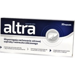 Altra // zachowanie zdrowej watroby, zmniejszenie masy ciala, prawidlowe funkcje pecherzyka zolciowego // 20 kapsulek