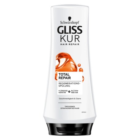 GLISS KUR TOTAL REPAIR Odzywka do wlosow suche i zniszczone