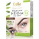 Delia Henna do brwI - pudrowa brazowa z naturalnymi ziołami - chną i basmą // wystarczy wymieszać z wodą! // 4g
