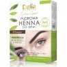 Delia Henna do brwI - pudrowa brazowa z naturalnymi ziołami - chną i basmą // wystarczy wymieszać z wodą! // 4g